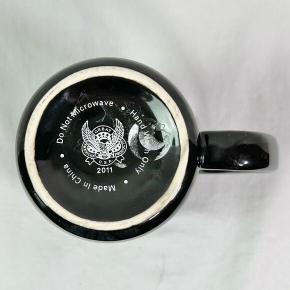 3/$20 Oklahoma City OKC Thunder Black Ceramic Coffee Mug Basketball Logo - Picture 7 of 11